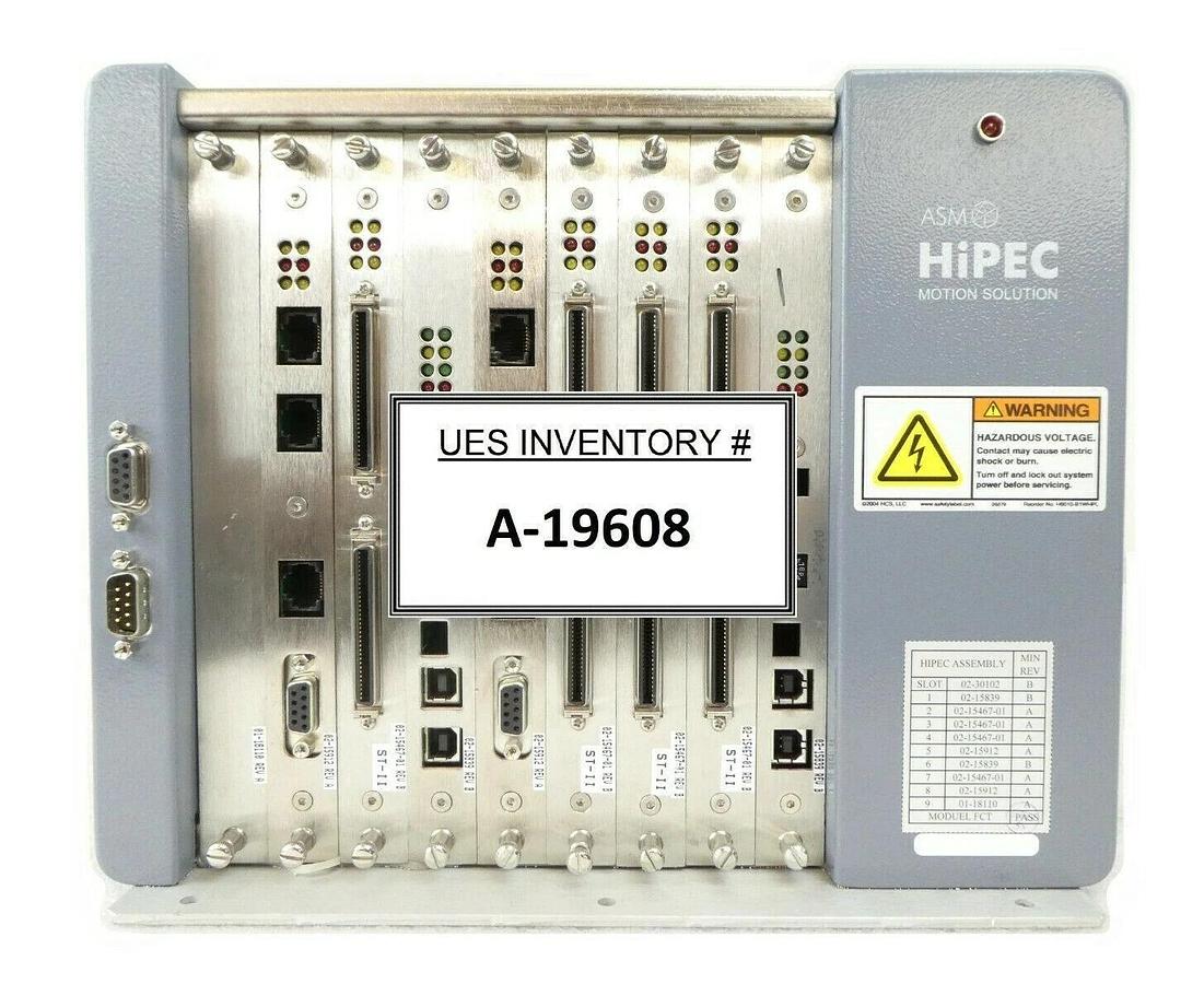 Used ASM 01-18948 HiPEC Motion Solution System 02-15467-01 02-15839 02-15912 Working