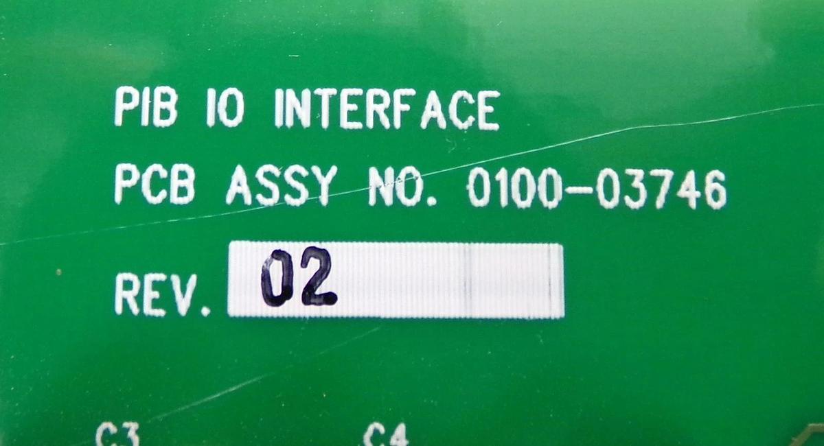 Used AMAT Applied Materials 0100-03746 PIB I/O Interface PCB 0110-03485 Working