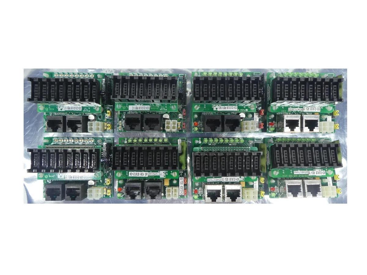 Used ASM Advanced Semiconductor Materials 02-15911 PCB Rev. B Lot of 8 Working Spare