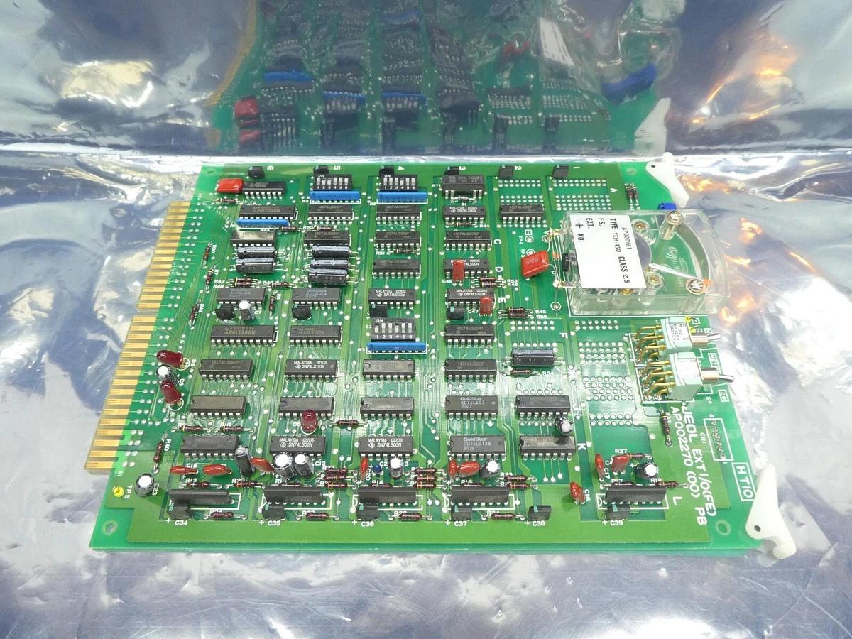 Used JEOL AP002270(00) I/O PCB Card EXT I/O(FE) JSM-6300F SEM Working Surplus