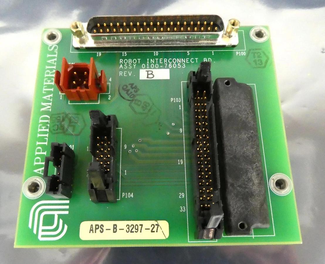 Used AMAT Applied Materials 0100-76053 Robot Interconnect PCB Assembly Working Spare