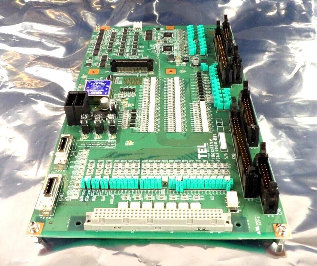 Used TEL Tokyo Electron C744-000008-11 Gas Interface Board PCB TZB203-1/GAS Working