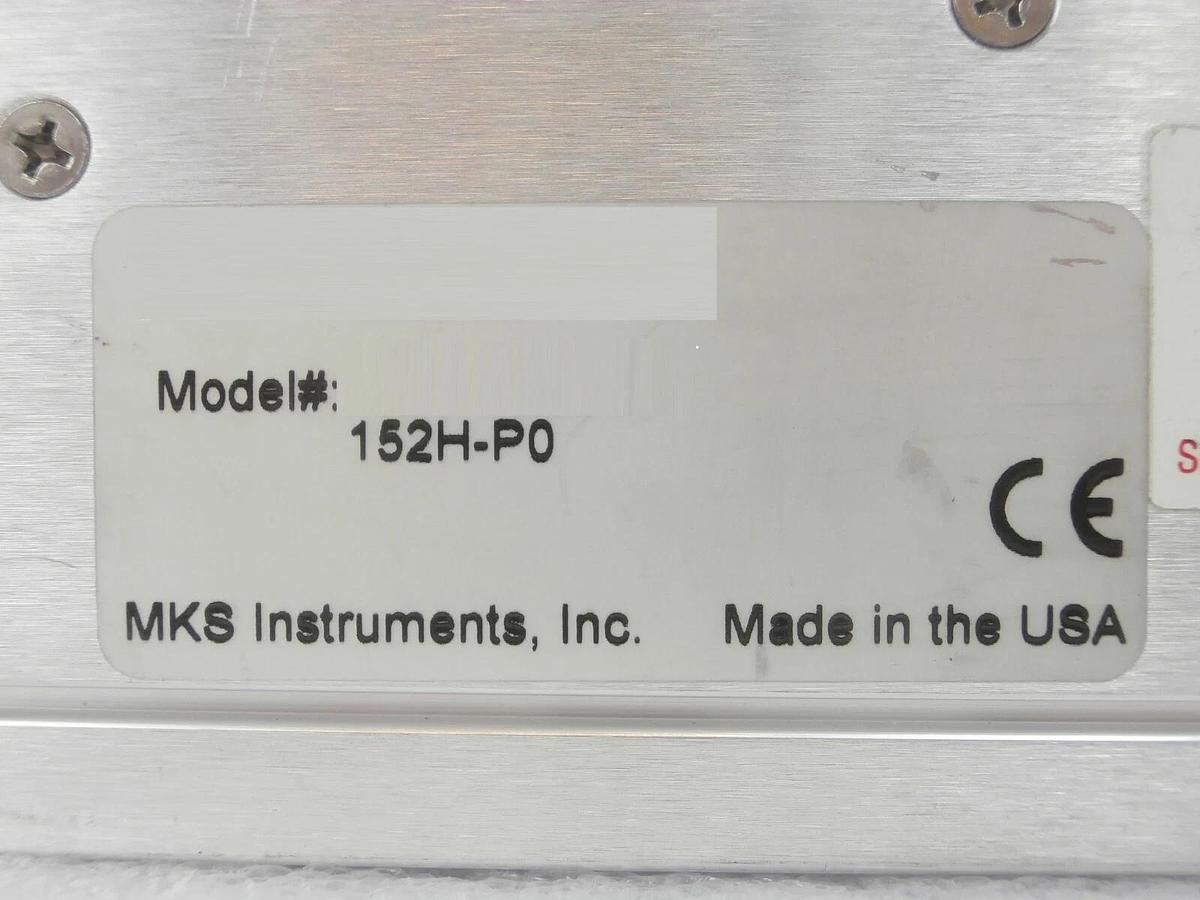 Used MKS Instruments 152H-P0 Automatic Pressure Controller No AC Fuse Panel As-Is