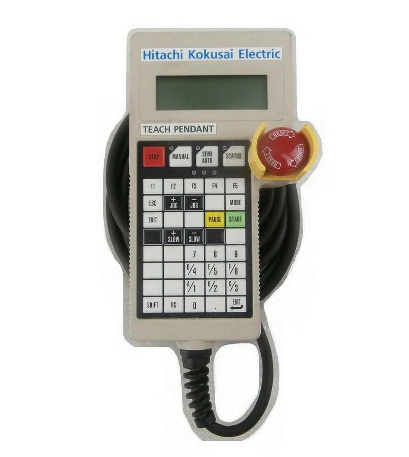 Used Hitachi Kokusai Electric D4EX35890 Robot Teach Pendant Controller Working