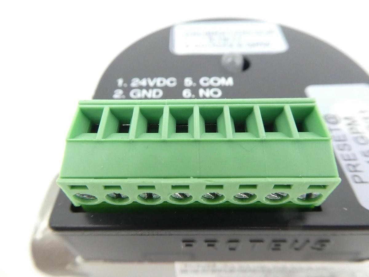 Proteus Industries 9504SN2P5 Flow Switch 0.15 GPM New Surplus