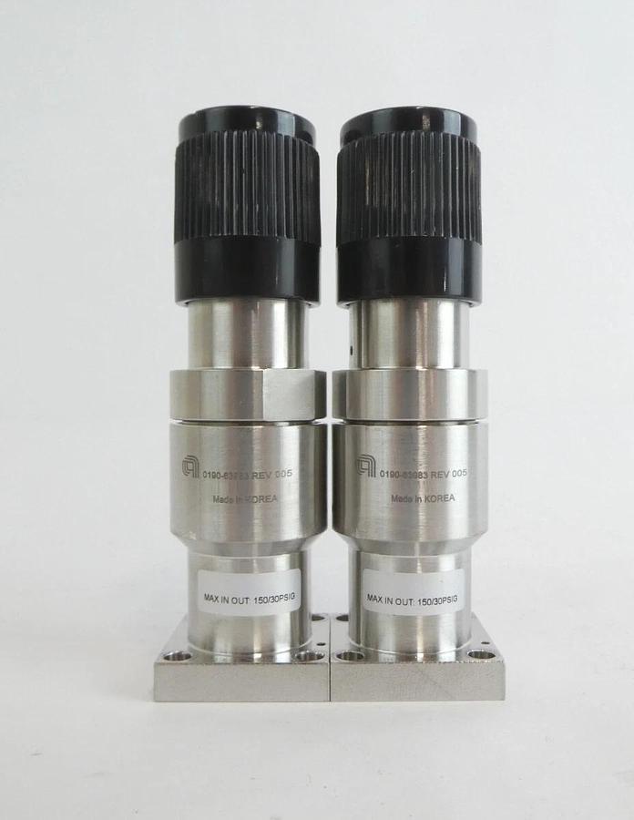 Used AMAT Applied Materials 0190-63983 Diaphragm Valve Lot of 7 Working