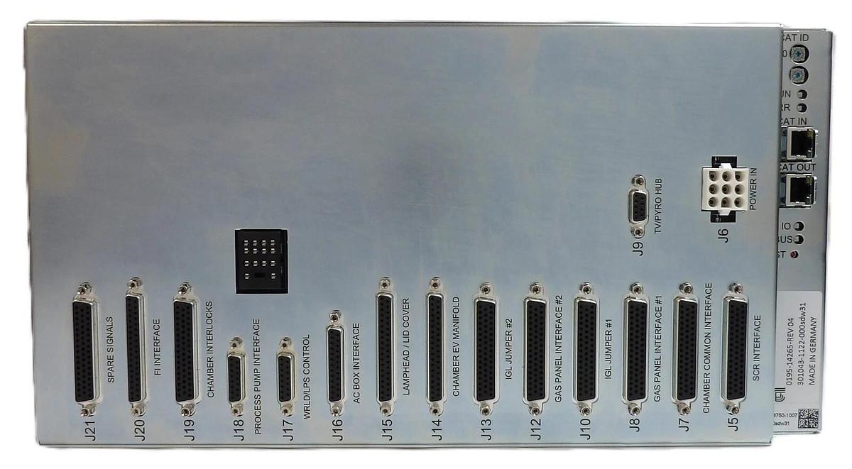 Used AMAT Applied Materials 0195-14265 Interface Controller SCR Chamber Working