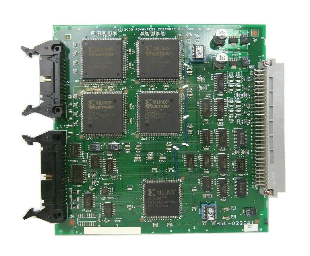 Used Advantest BGD-022241 Processor PCB Card PGD-622241CC Working Surplus