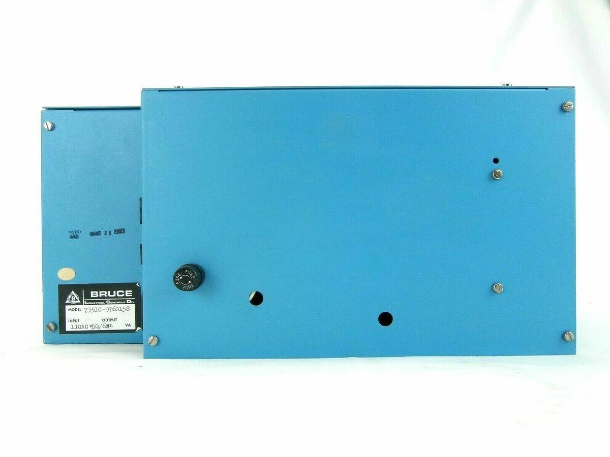 Used Bruce Technologies 7351C-9760158 Process Control Unit 7351C 3181181 Spare