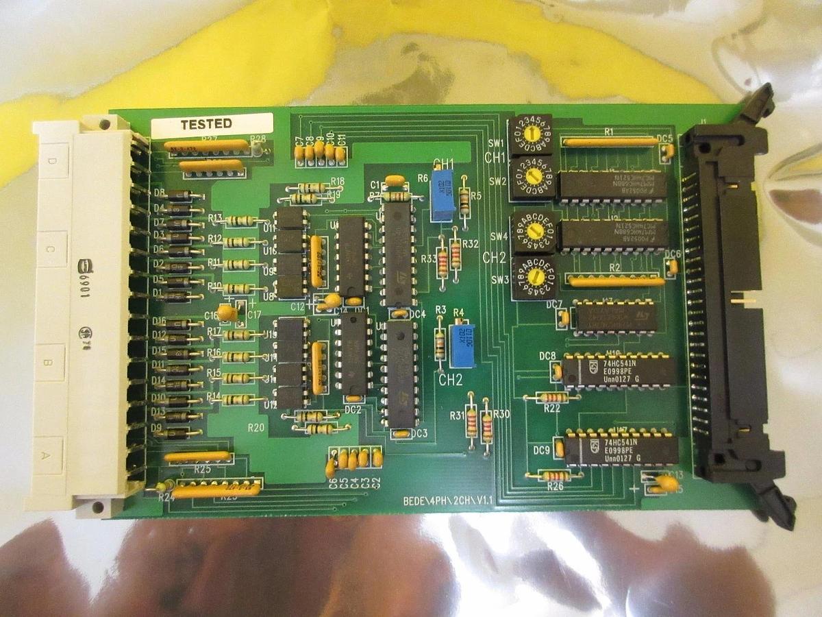 Used Bede Scientific Instruments BEDE4PH2CHV1.1 Processor Board PCB Card Used