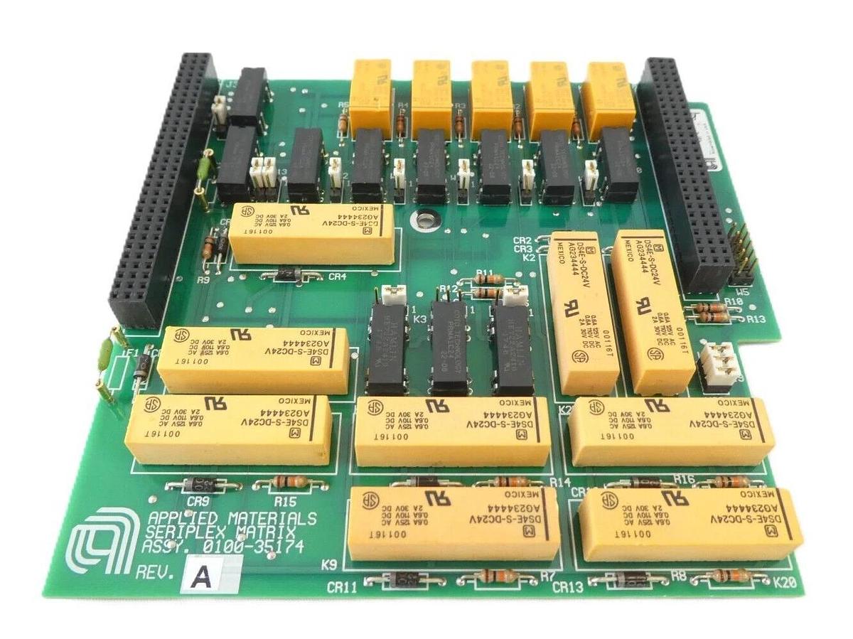 Used AMAT Applied Materials 0100-35174 Seriplex Matrix PCB Working Surplus