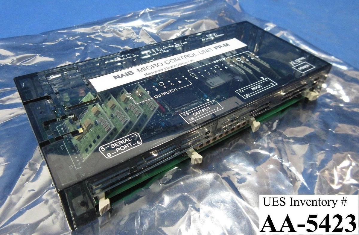 Used Matsushita SI016-16C NAIS Micro Control Unit FP-M Used Working