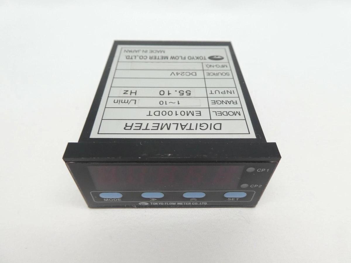 Used Tokyo Flow Meter EM0100DT Digital Meter DIGITALMETER 1~10 L/min Lot of 25 Spare