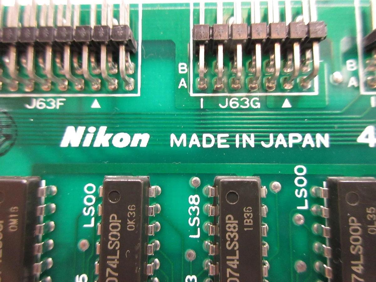 Used Nikon 4S020-092-1 Processor Board PCB LIB-I/F NSR-1755G7A Step-and-Repeat Used