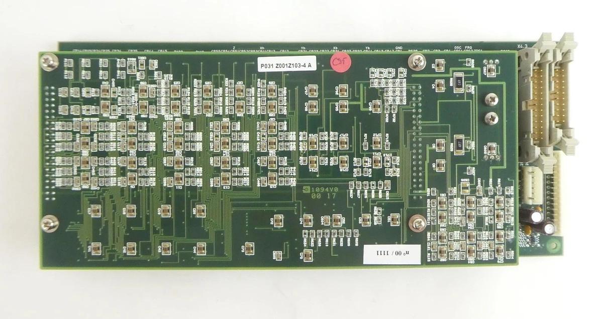 Used Seiko Seiki P033Z---Z202-4 B Turbo Pump Controller PCB P031Z---B231-3A4 Lot of 2