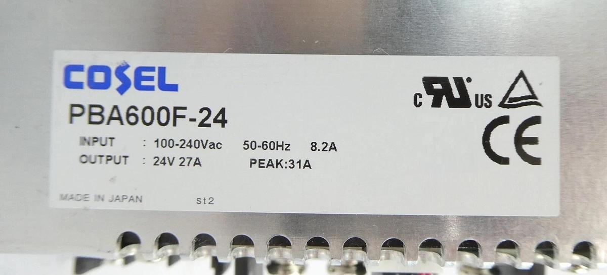 Used Cosel PBA600F-24 Power Supply Assembly Reseller Lot of 6 Working Surplus