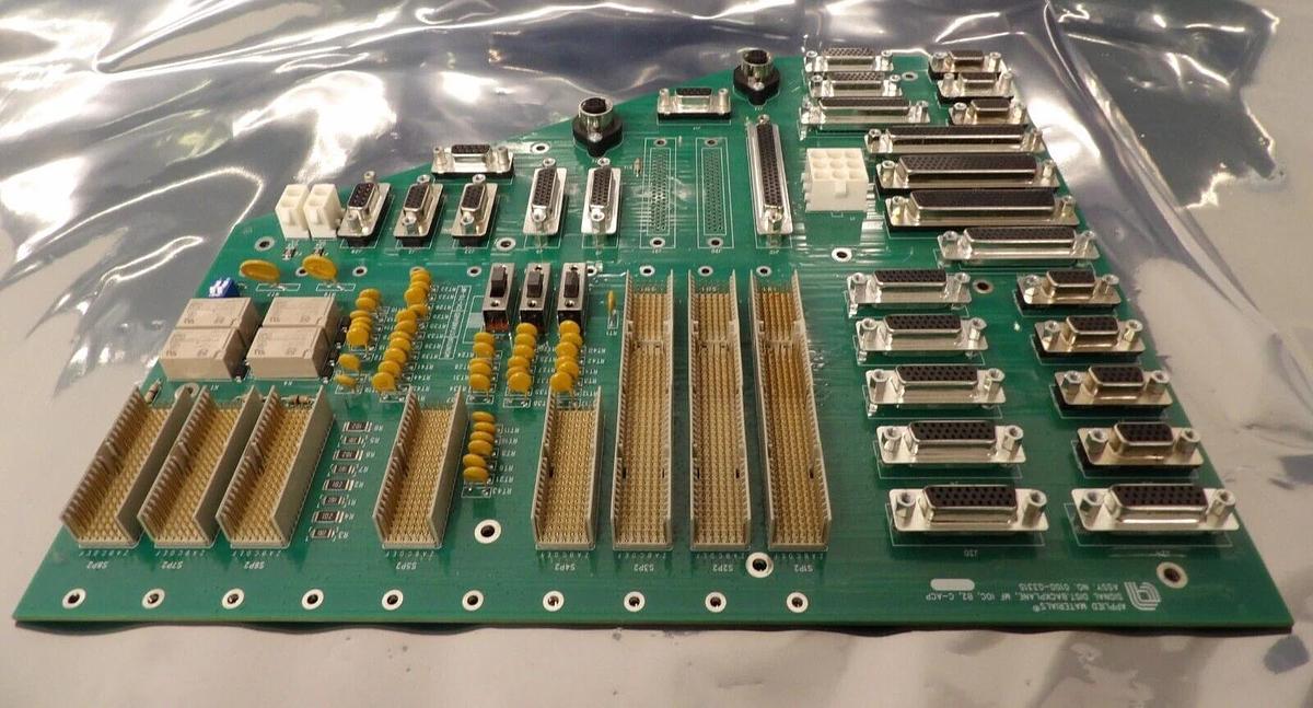 Used AMAT Applied Materials 0100-03315 MF IOC B2 C-ACP Signal Dist Backplane Working
