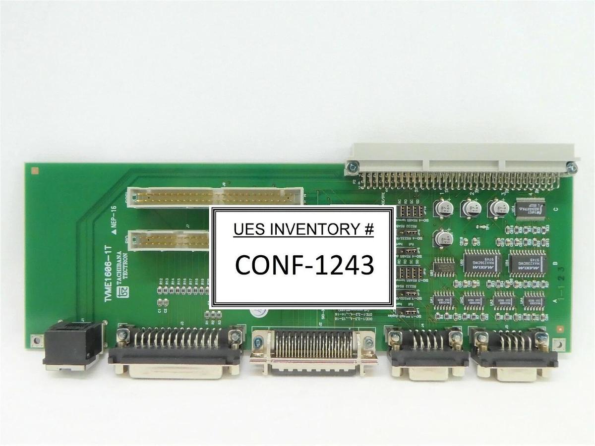 Used Tachibana Tectron TVME1606-1T Interface PCB TVME1606 JEOL JWS-2000 SEM Working