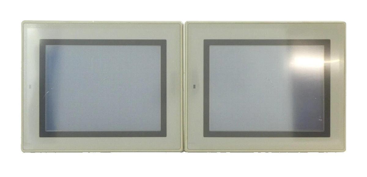 Used Keyence VT3-Q5MW 6" LCD Interface Touch Panel Display Lot of 2 Working Surplus