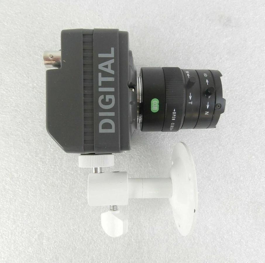 Used Watec LCL-903K CCD Camera Set w/Lens Mount and Power Supply DPS-12DC-9 Working
