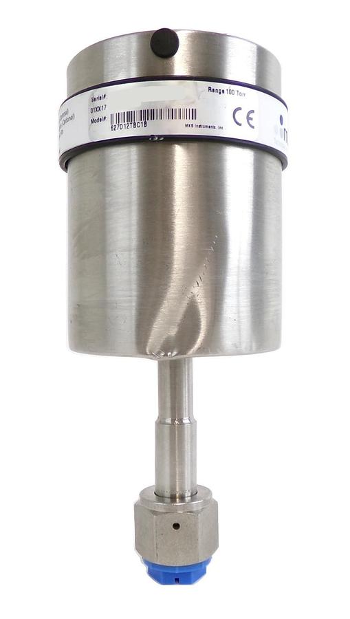 Used MKS Instruments 627D12TBC1B Baratron Pressure Transducer Dented Surplus