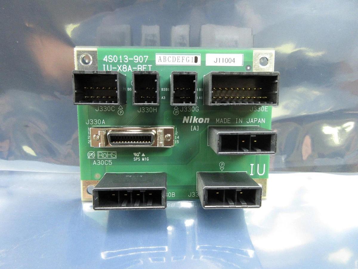 Used Nikon 4S013-907 Interface Board PCB IU-X8A-RET NSR System Used Working