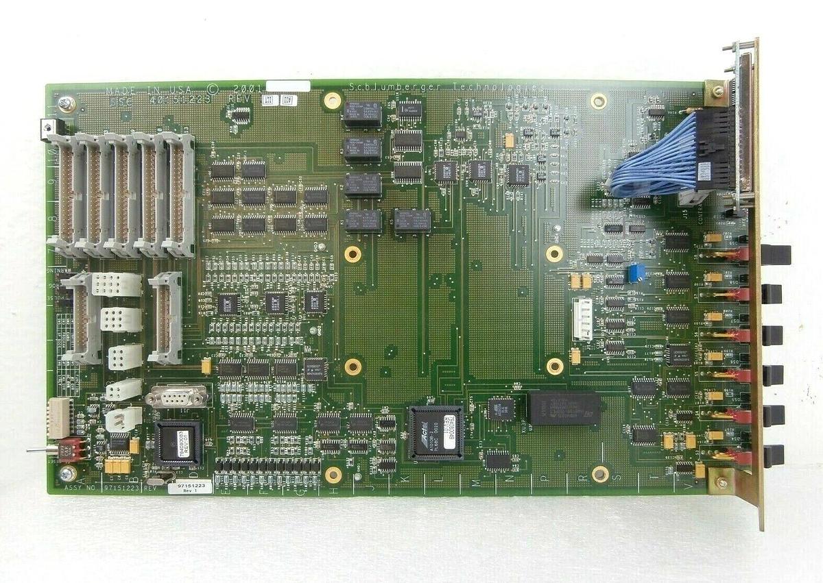 Used Schlumberger Technologies 97151223 SSC PCB Board MBLK1-1 40151223 Working Spare
