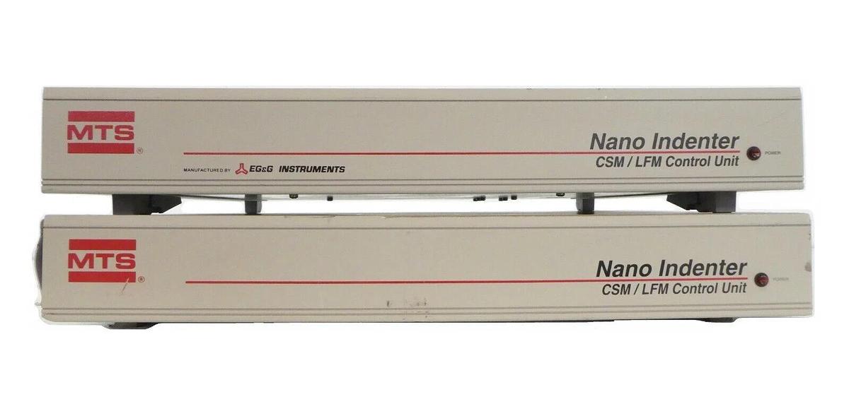 Used EG&G Instruments 7220 NI Nano Indenter CSM/LFM Control Unit MTS Lot of 2 Surplus