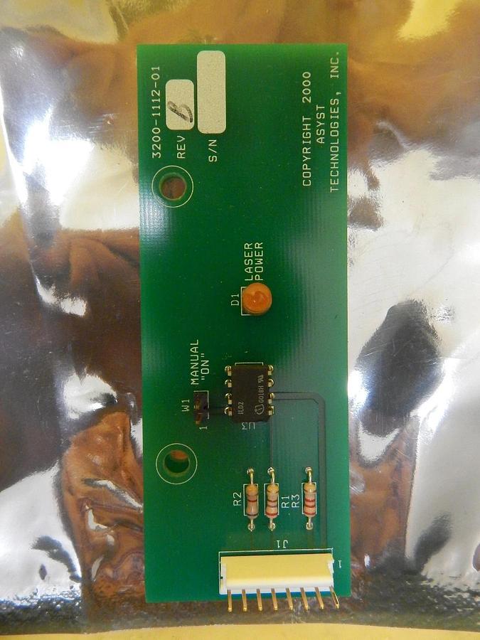 Used Asyst Technologies 3200-1112-01 PCB Card 3000-1112-01 Lot of 5 Used Working