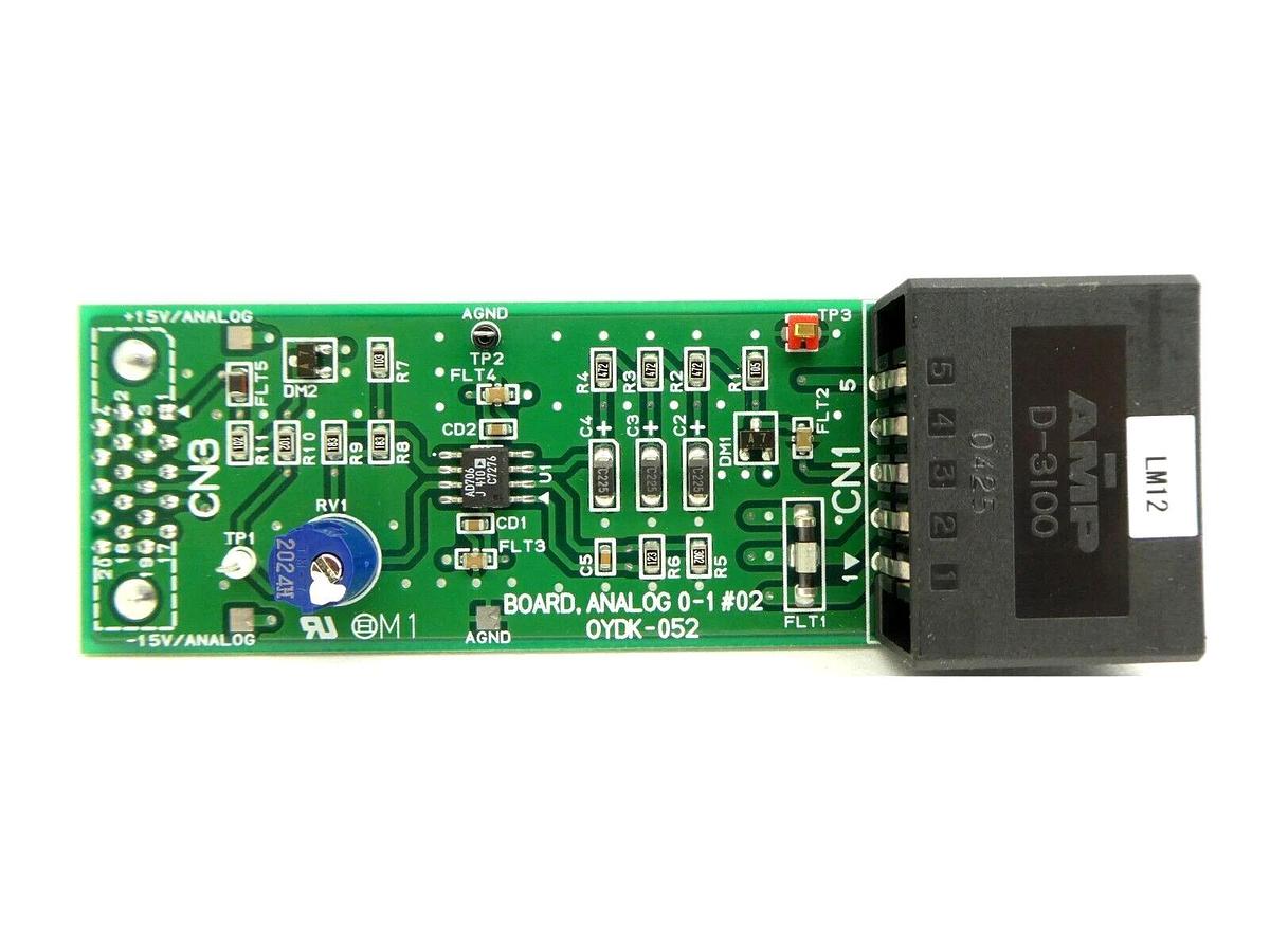Used TEL Tokyo Electron OYDK-052 Connector Board PCB ANALOG 0-1 #02 Lithius Working