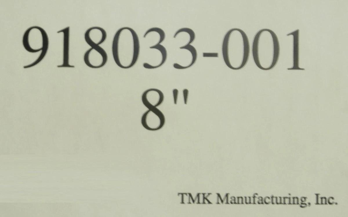 Refurbished TMK Manufacturing 918033-001 8" N2 Shield ASML LSA Manufacture Refurbished