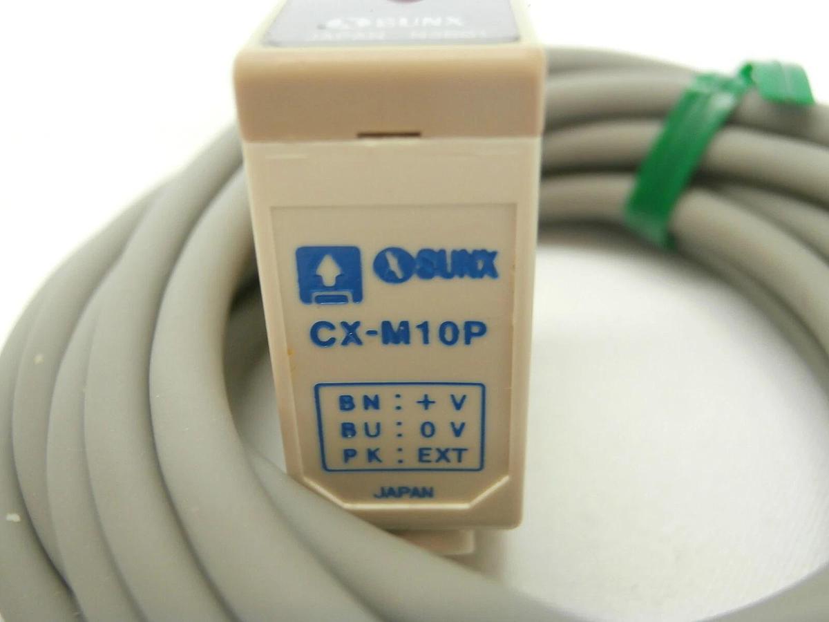 Sunx CX-M10 Photoelectric Sensor with an Inverter Light Reseller Lot of 2 New