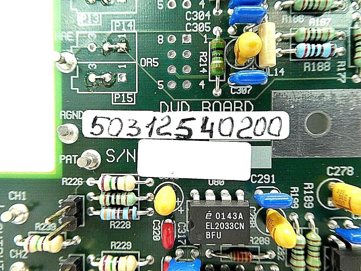 Used Opal 50312540200 Processor PCB Card DVD Board AMAT SEMVision cX 300mm Working