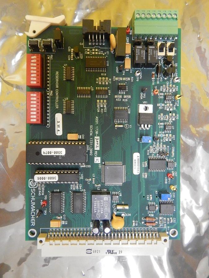 Used Schumacher 1730-3002 Reservoir Controller PCB Card S0000164-3 Used Working