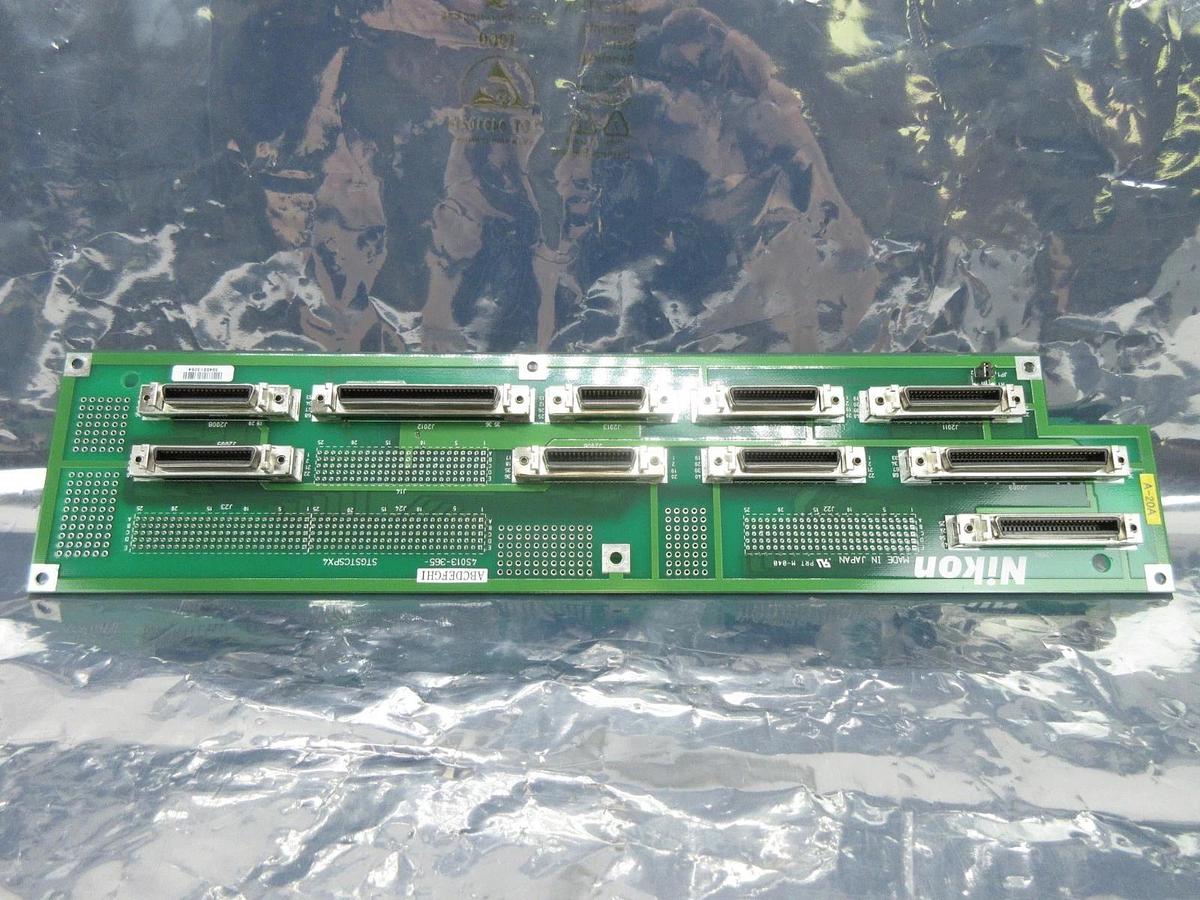 Used Nikon 4S013-365 Backplane Interface Board PCB STGSTCSPX4 NSR System Working