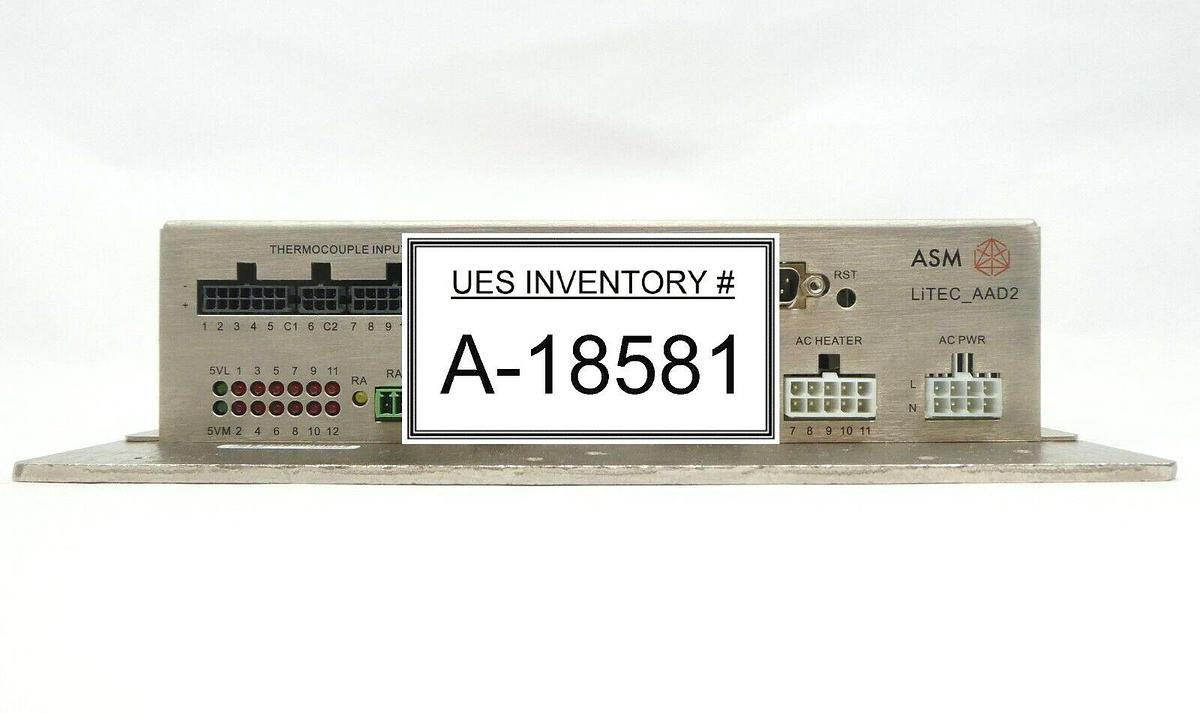 Used ASM 02-88212/C Thermocouple Heater Input Controller LiTEC_AAD2 Working Surplus