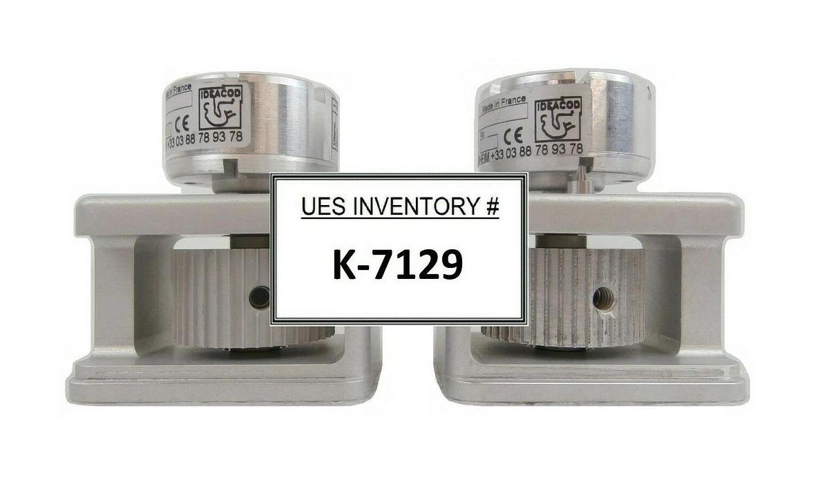 Used RECIF F0300M02 Load Port Encoder Assembly Set of 2 Ideacod IN40RIF001/1024 Spare