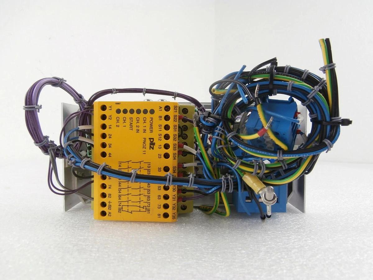 Used ASML RH Option Supply Rack (ROSR) Mains Power Control PILZ PNOZ11 Working Spare