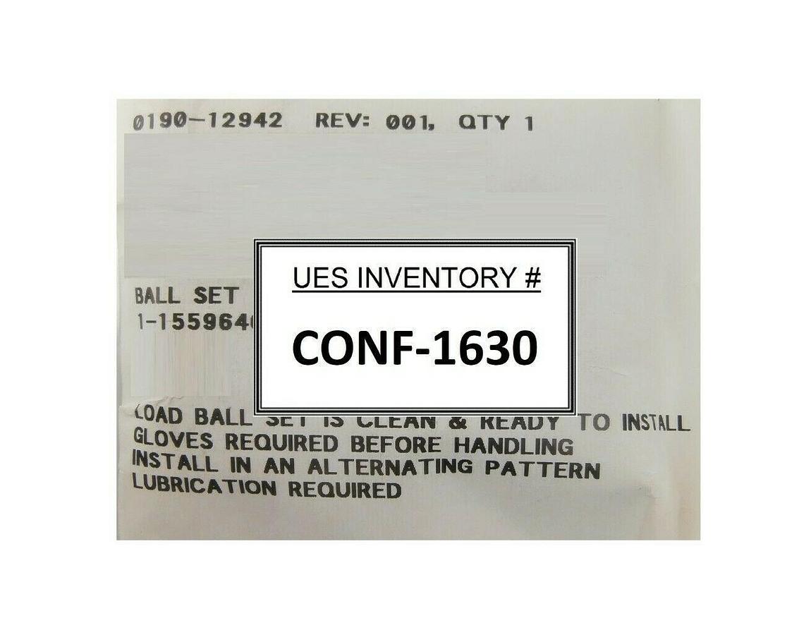 AMAT Applied Materials 0190-12942 Silicon Nitride (Si3N4) Ball Kit of 35 New
