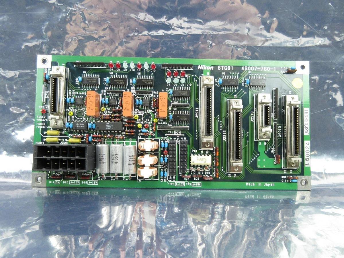 Used Nikon 4S007-760-1 Interface Control Board PCB STG81 NSR-S202A Used Working