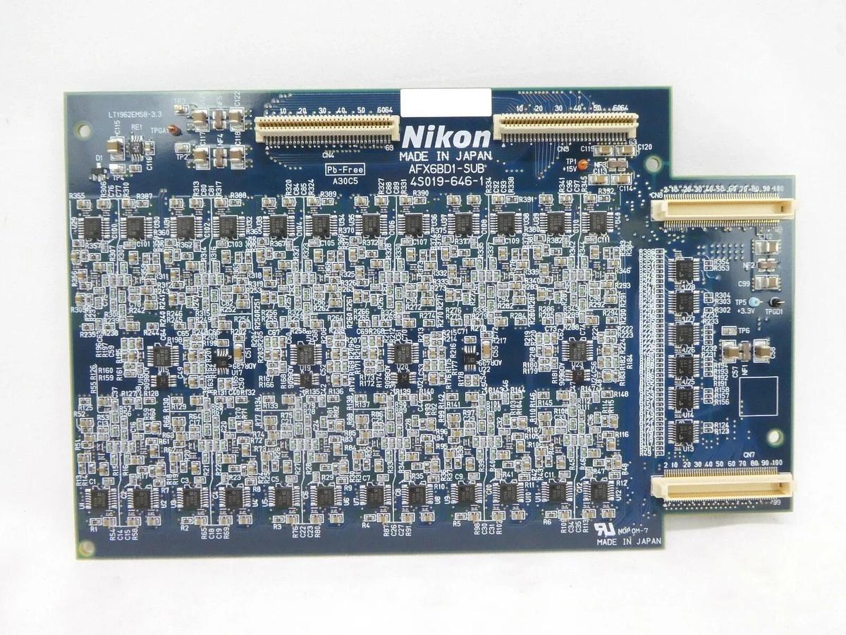 Used Nikon 4S019-646-1 AFX6BD1-SUB PCB NSR-S620D Immersion Scanner Working Spare