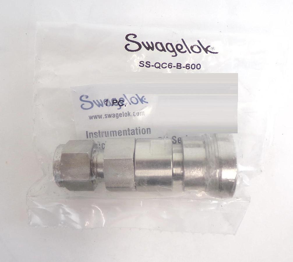 Swagelok SS-QC6-B-600 Quick Connect Body Lot of 20 New