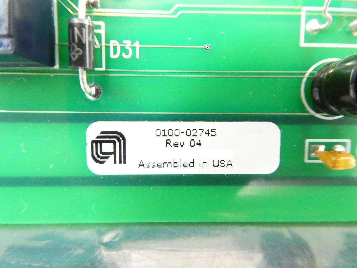 Used AMAT Applied Materials 0100-02745 INTLK Gas Heater Control PCB Producer Working