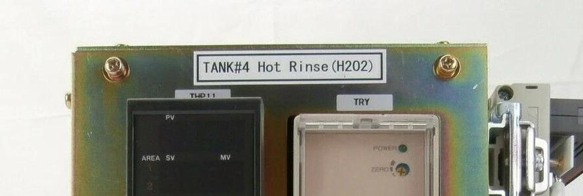 Used DNS Dainippon Screen TANK#4 Hot Rinse (H202) Temperature Controller Bath FC-3000