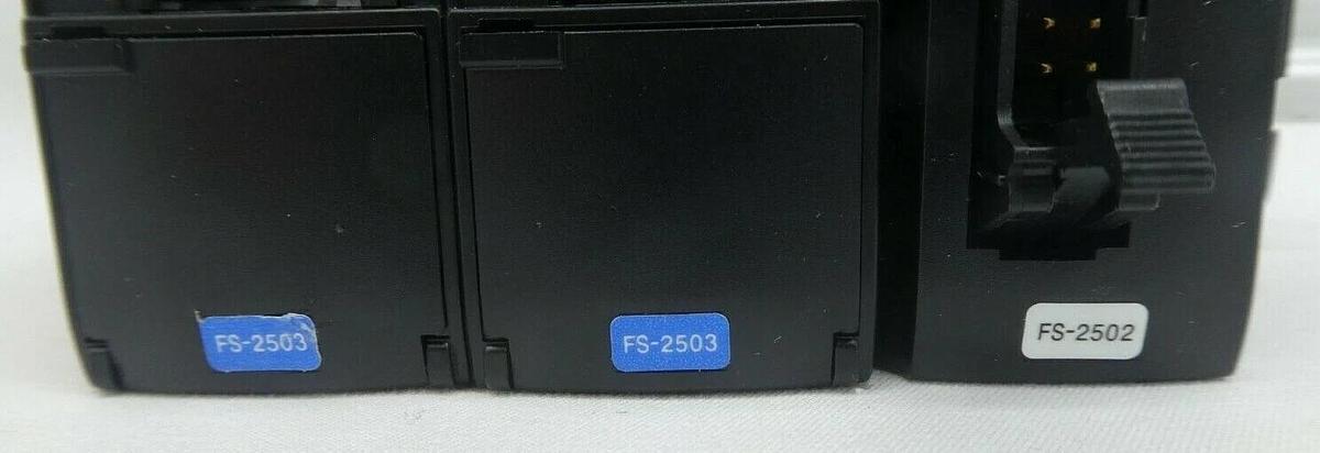 Used Keyence FS Photoelectric Sensor Assembly FS-2503 FS-2502 Nikon NSR FX-601F Spare