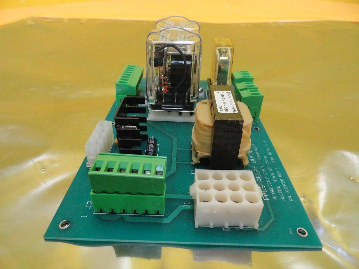 Used Progressive System Technologies 1000720 PALS Relay Board PCB Rev. B Used Working