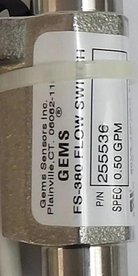 Gem Sensors 255536 FS-380 Flow Switch AMAT E65001343 Lot of 5 New