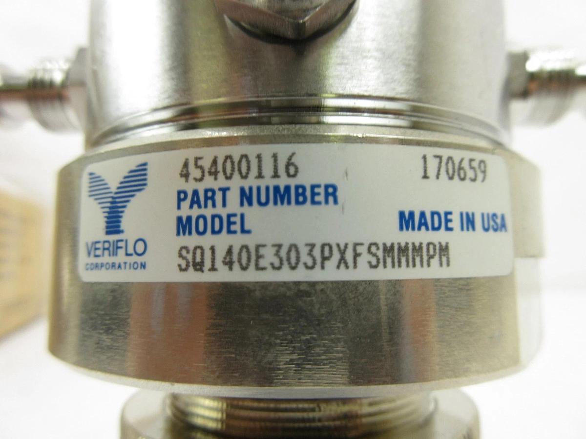 Used Parker 45400116 Regulator Valve SQ140E303PXFSMMMPM Veriflo Lot of 5 Used Working