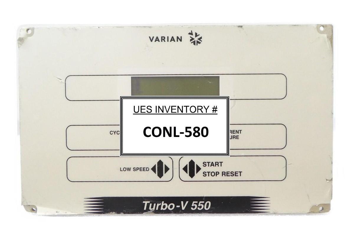 Used Turbo-V 550 Varian EX969944SG17 Turbomolecular Pump Controller Tested Working