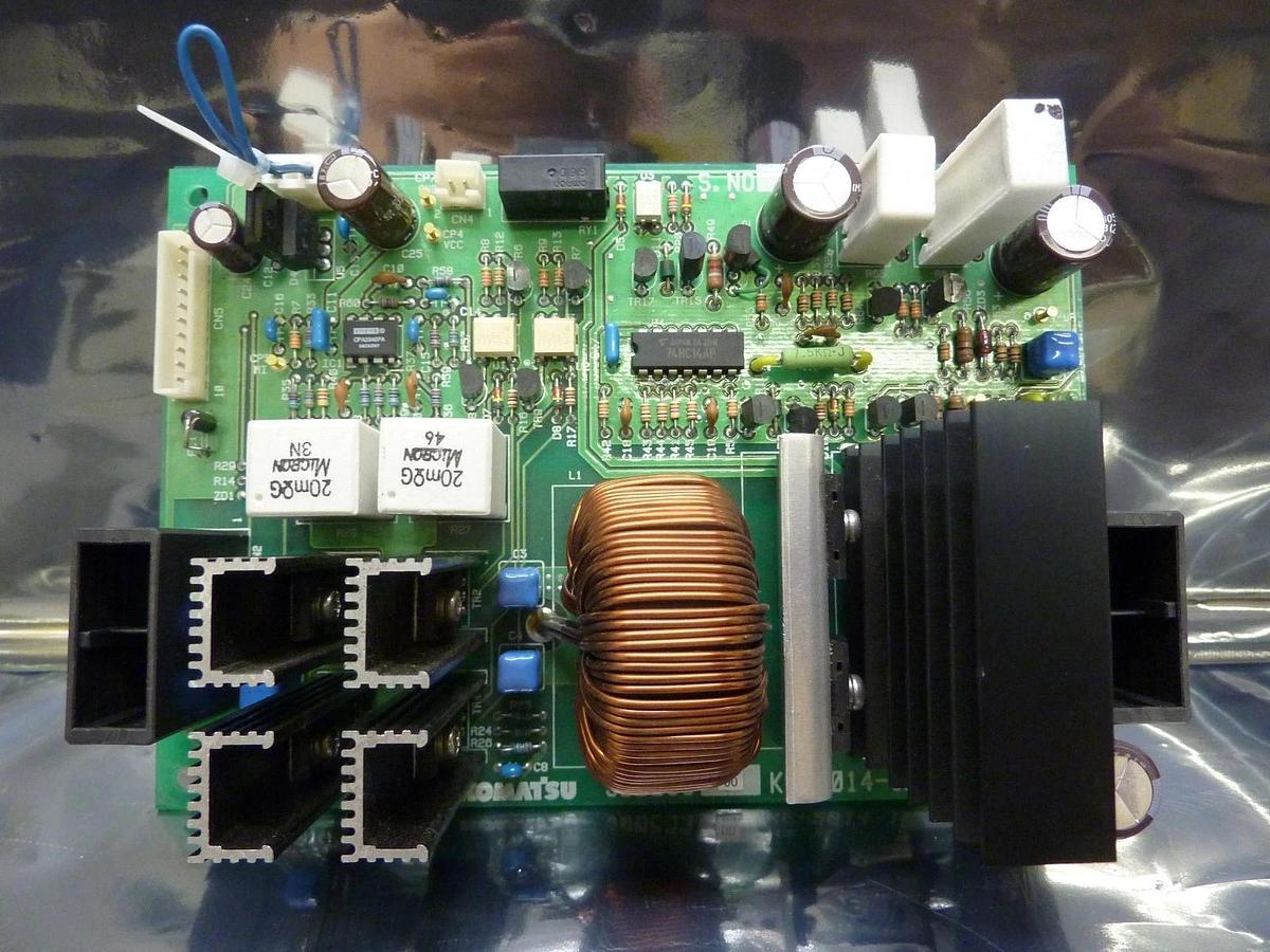 Used Komatsu Electronics 30025500 KE-2014-1 Power Supply Board PCB Used Working